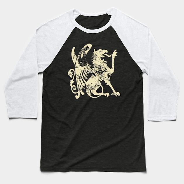 fashion vintage lion dragon Baseball T-Shirt by gani90